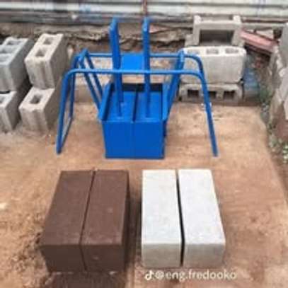 Manual Brick Press Machine Durable Metal Build image 4