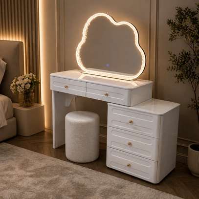 Dressers : Vanity Dressing Table with LED Lights image 2