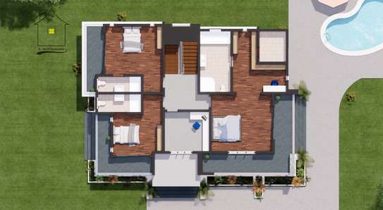 Contemporary 4-Bedroom Villa Design. image 5