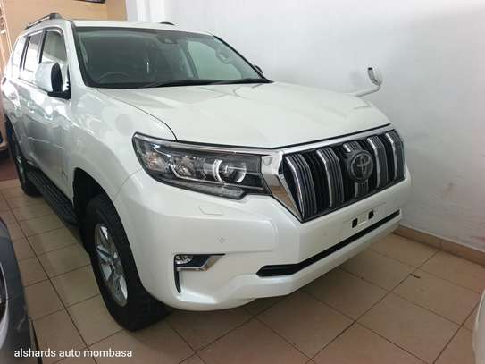 Toyota Prado Spacious SUV White Reliable image 3