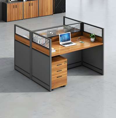 Office Workstation; 2-Way Modular Office Workstation image 2