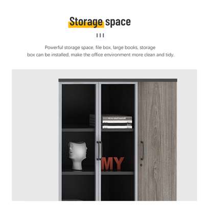 Office cabinet: Good Quality wooden Office File Cabinet image 3