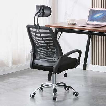 Nilan Mesh Headrest Swivel Office Chair image 3