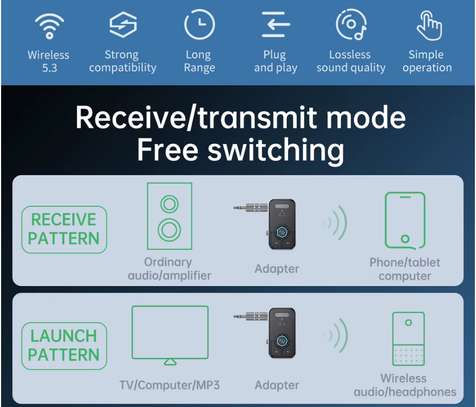 Bluetooth 5.3 Car AUX Audio Adapter image 8