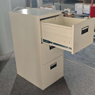Office Steel Filing Cabinet with 3 Drawers image 5