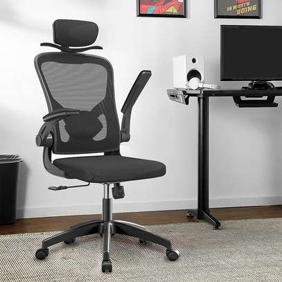 Orthopedic Seat Chair with Flip Arms image 2