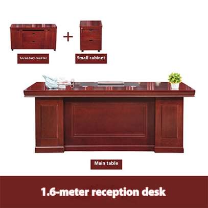 Office Desk: 1.8m Mahogany Office Desk In Kericho image 2