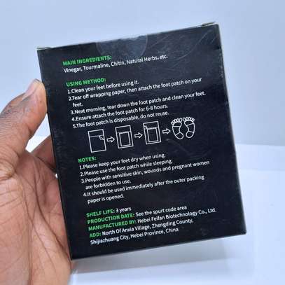 Deep Cleansing Detox Foot Patch Natural Pads image 9
