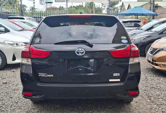 Toyota Fielder hybrid 1500cc Black Color 2018 model. image 11