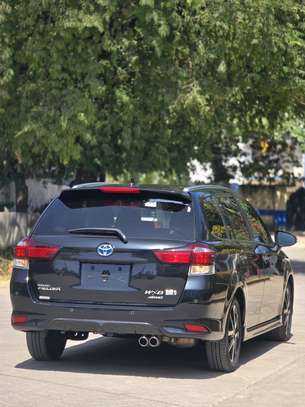 toyota fielder wxb hybrid black image 6