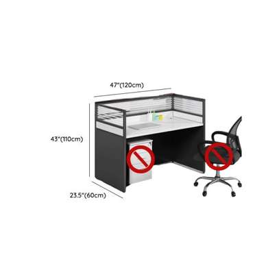 Office Single Seater Modular Office Workstation image 4