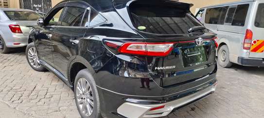 Toyota Harrier black premium grade 2018 image 11