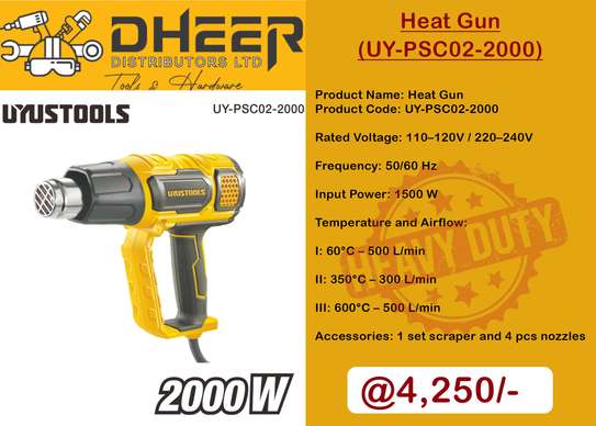 Heat Gun 2000w image 2