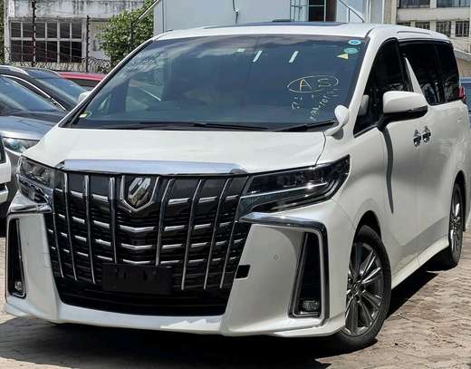 Toyota Alphard Sunroof white Premium grade 2017 image 2