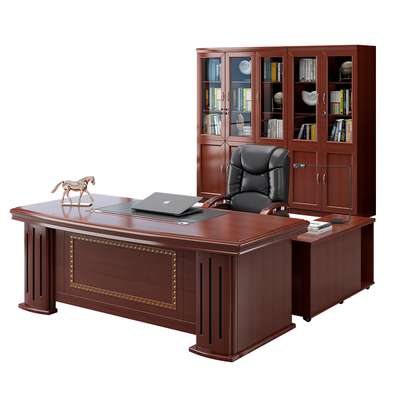 Office Desk: 1.8 Meters Executive Office L-Shaped Table image 2