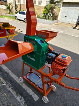 Multipurpose Feed Chopper Machine With 8hp Petrol Engine. image 2