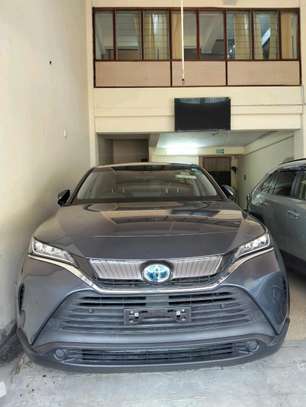Toyota Harrier Premium blue hybrid 2020 image 6