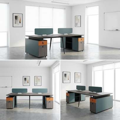 Workstations : 4-Way Open View Office Workstation image 2