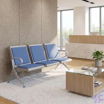 Office Bench; 3 Link Heavy Duty Waiting Bench image 4