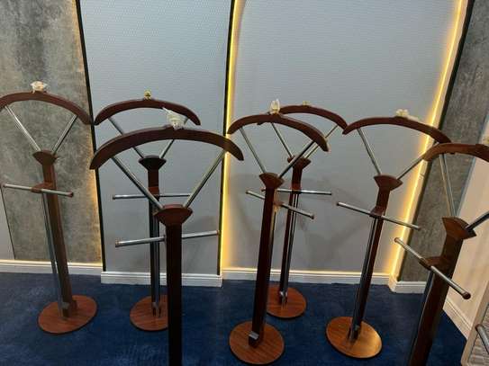 Mahogany Execotive Office Coat Hanger image 7