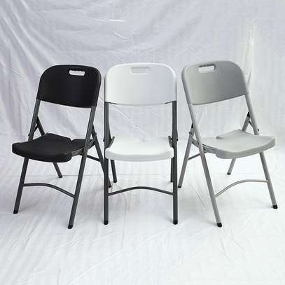 Plastic Chairs;Foldable Stackable Plastic Chairs image 3