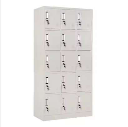15 Locker Staff Office Cabinet image 3