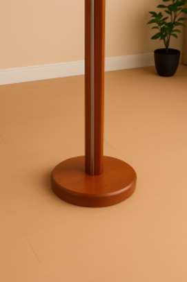 Coat Hanger; Executive  Modern Mahogany Coat Hanger image 7