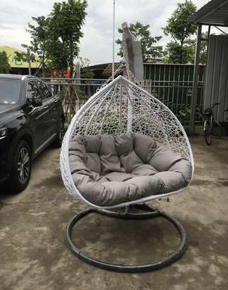 2-Seater Hammock Hanging Outdoor Swing Chair image 3
