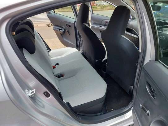 Toyota  Aqua silver Color 2018 model fully loaded image 7