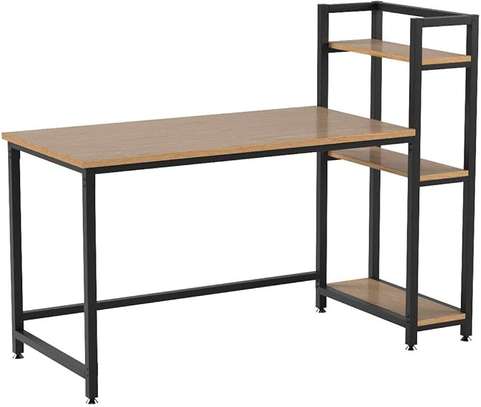 Modern Steel Frame Wood Desk for Office image 5