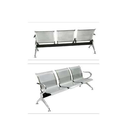 3 Seater Non Padded Waiting Bench image 3