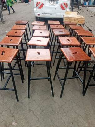 Wooden lab stool image 2