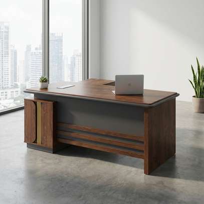 Executive 180cm L-Shaped Office Desk image 7