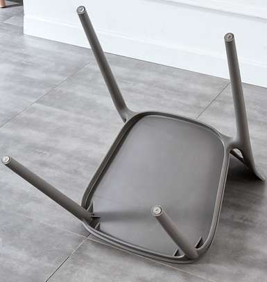 Plastic Chair: Stackable Dining Outdoor Chair For Restaurant image 2