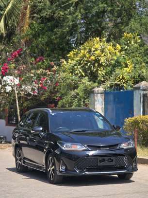 toyota fielder wxb hybrid black image 7