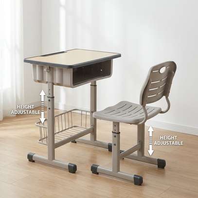Adjustable Height Kid's Desk and Chair image 10