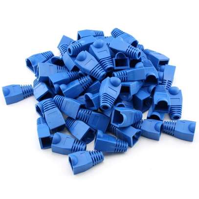 LAN Ethernet RJ45 Network Cable Strain Relief Boots image 4