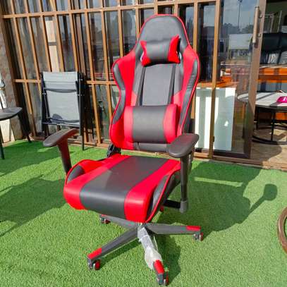 Gaming Chairs: Ergonomic Gaming Chair-Red/Black image 2