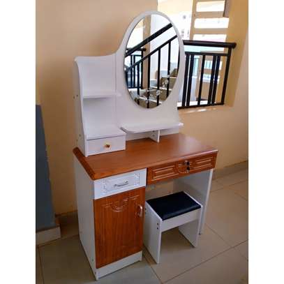 Modern Unlighted Wooden Dressing Mirror image 15