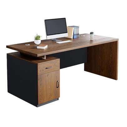 1400mm executive office desk with drawers image 5