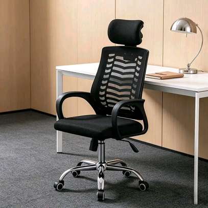 Headrest office chair image 2
