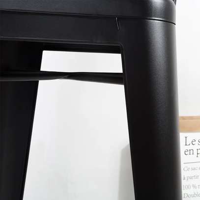 Barstool; Metallic Counter Barstool image 8