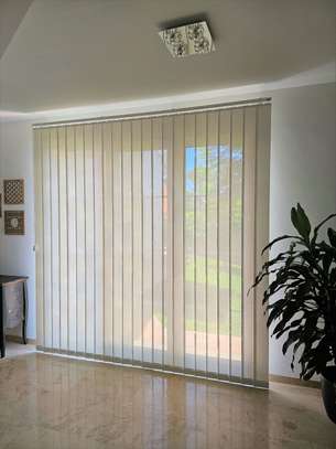 Blinds; Vertical Home Office Curtain Blinds image 8