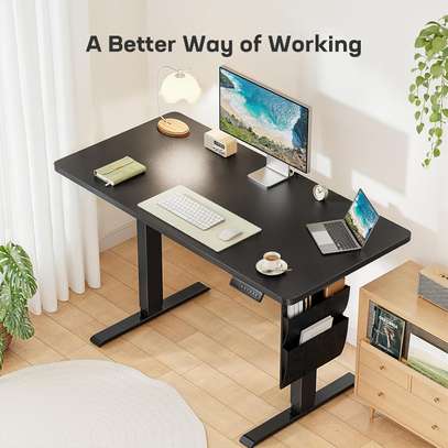 Electric Standing Desk; 48x24 Inch with Headphone Hook image 8