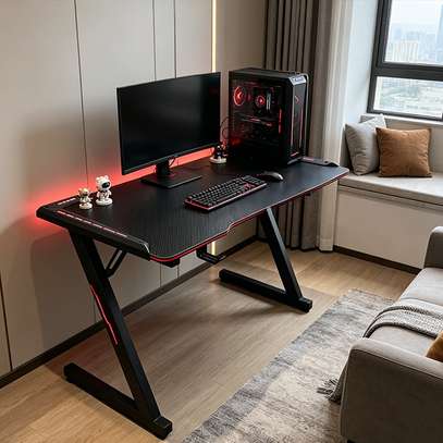 Gaming Desk With Led Lights image 5