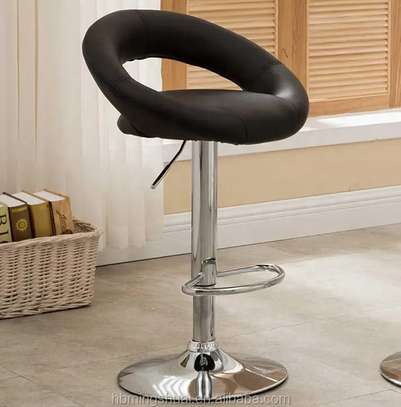 Barstools : Adjustable Leather Barstool image 8