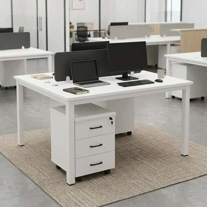 Modern 2-Way Office Workstation image 4