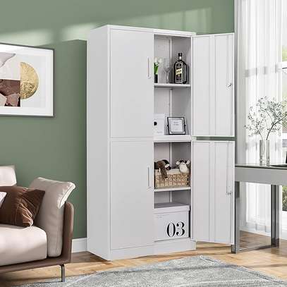 Phoenix Metallic 4-Door Storage Cabinet image 5