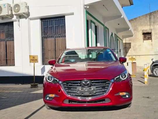 Mazda Axela sedan redwine image 7