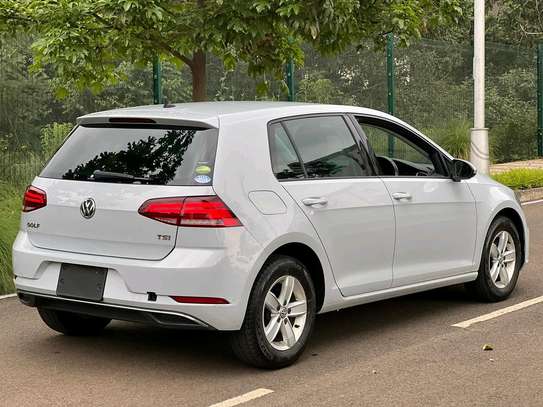 Volkswagen Golf 2018 White Hatchback Efficient Ride image 6